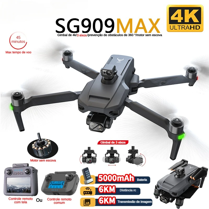 Drone Gimbal Case - Zll sg909 sg909max drone profissional com