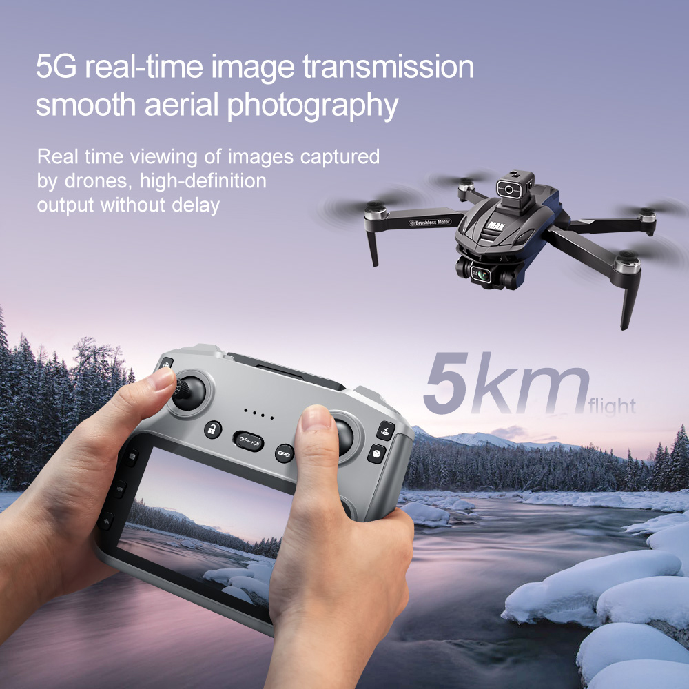 2025 V168 Pro MAX GPS Drone 8K - Jjrc Drone X12 avaliação e preço