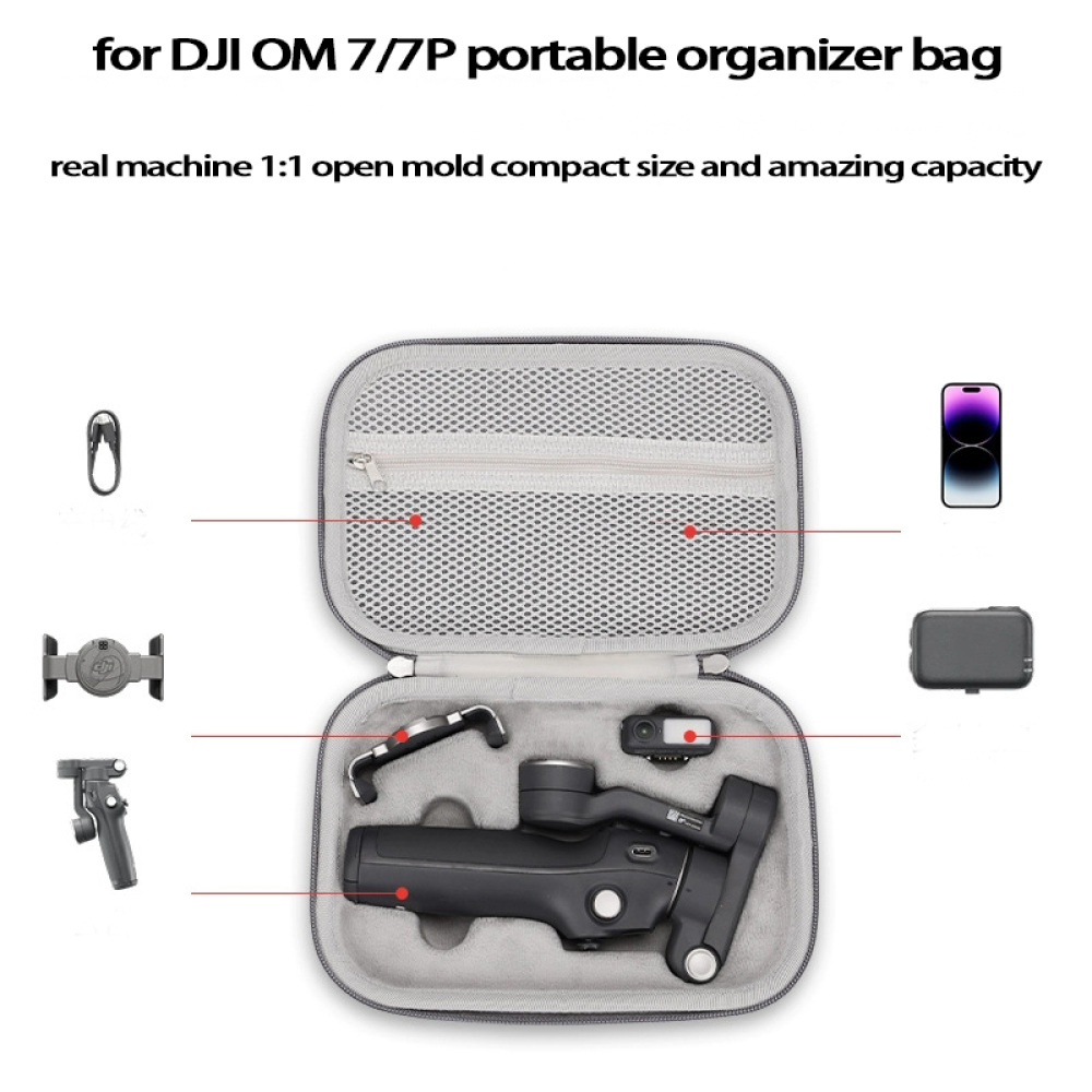 Capa para Osmo Mobile 7P, Bols - Drone Gimbal Case avaliação e preço